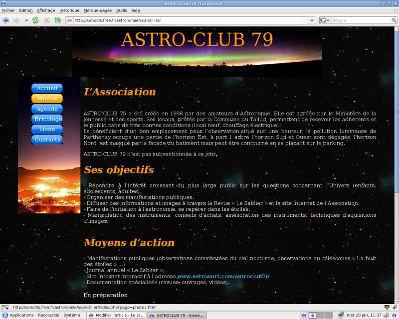<img src="http://sandiris.free.fr/web/wp-content/uploads/sitewebastro-500x400.jpg" title="sitewebastro" class="alignnone size-medium wp-image-89" width="500" height="400" alt="Screenshot du site" />